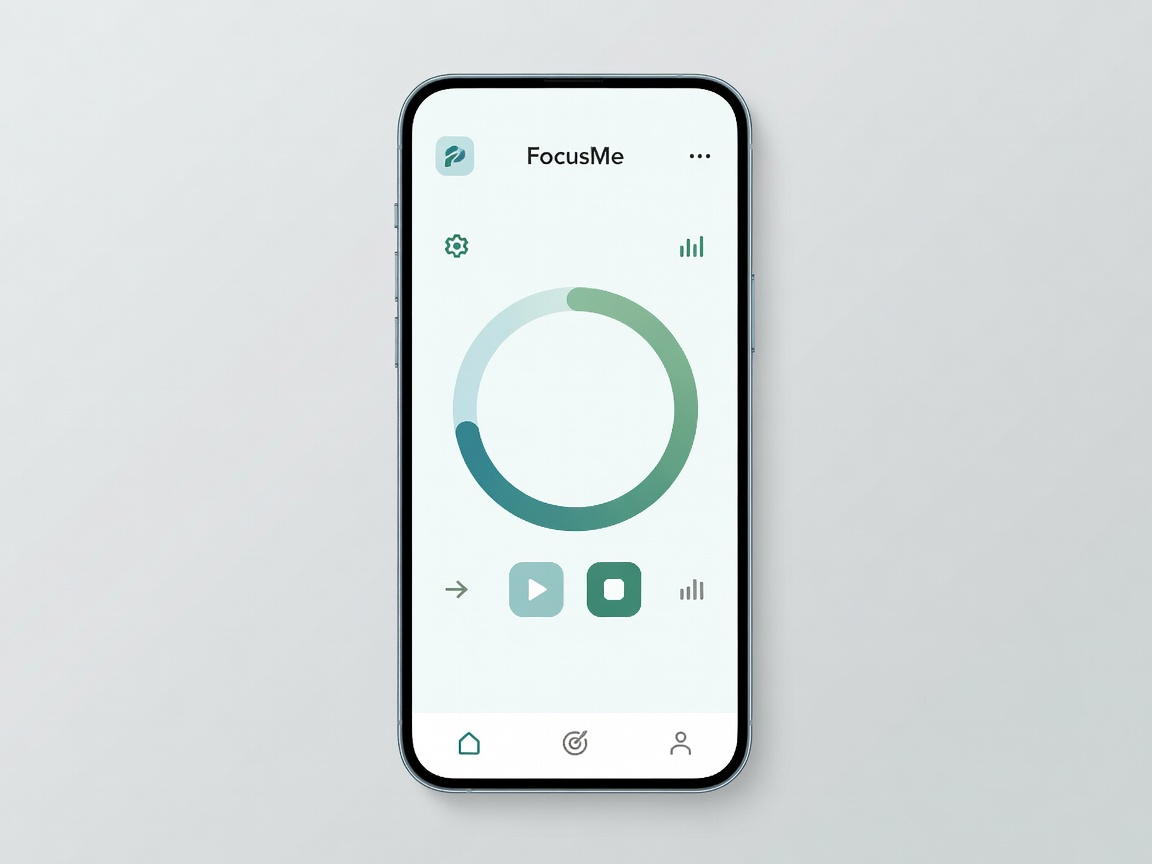 FocusMe App Interface Mockup